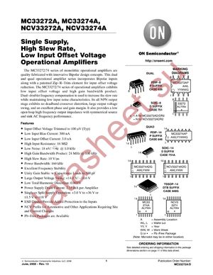 MC33272ADR2G datasheet  